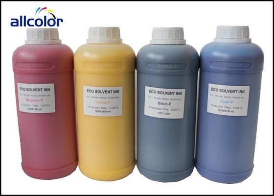 6 Inkt van Inkjet van de kleuren de Compatibele Printer, de Waterdichte Oplosbare Inkt van Eco